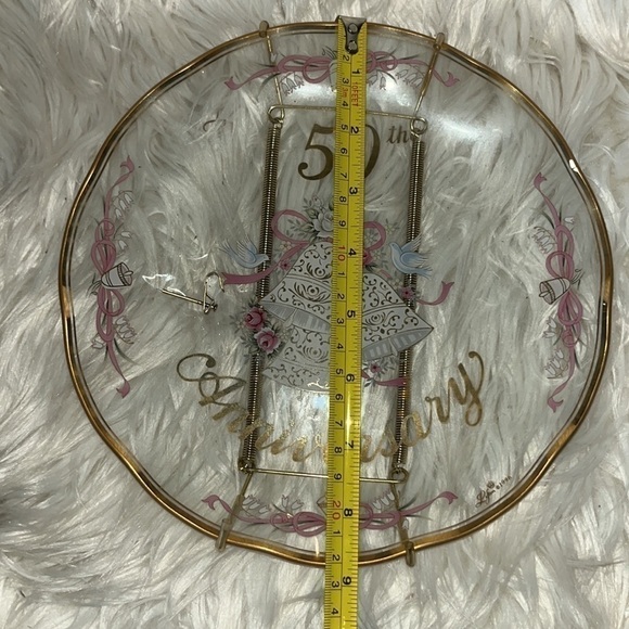 50th Anniversary plate. - Picture 3 of 3